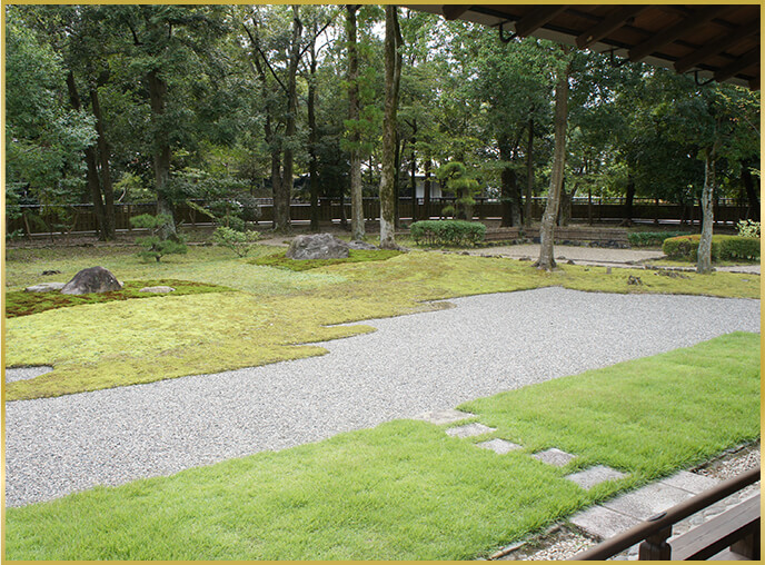 文華殿拝殿風景